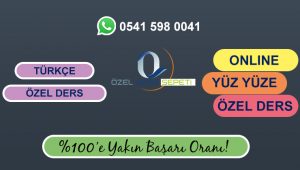 türkçe özel ders afyon